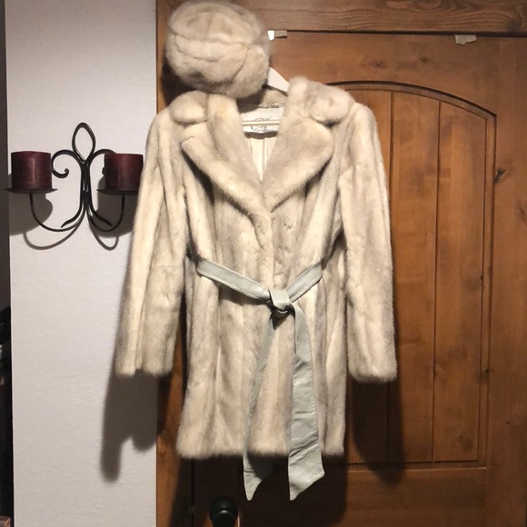 Fur Silver Fox short coat custom designed
